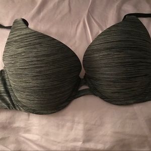 Victoria’s Secret Black-Gray Push Up Bra 36B